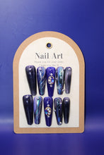 Load image into Gallery viewer, Midnight Blues Long Coffin Set
