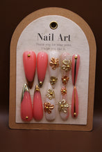 Load image into Gallery viewer, Metallic Peaches Stiletto set
