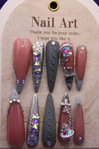 Silver Bells Stiletto Set