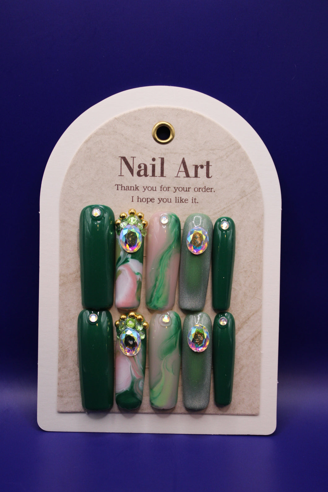 Garland Green Long Square Set