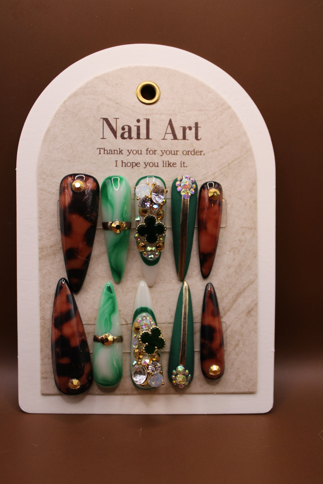 Van Cleef Press On Set