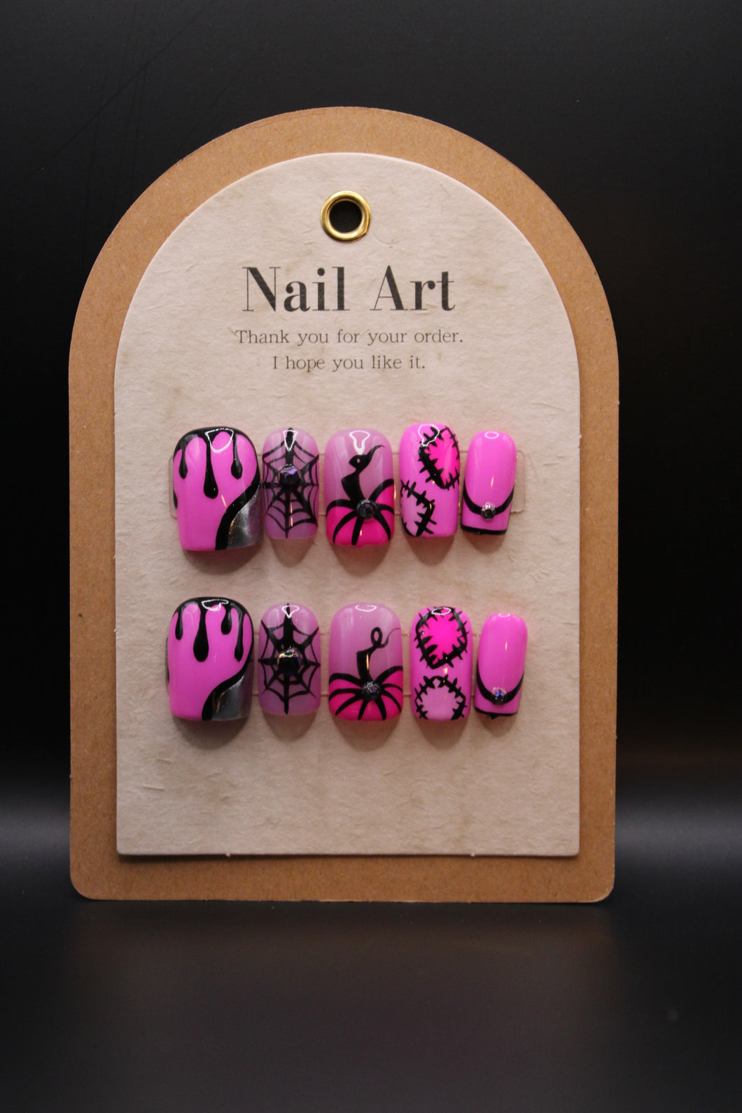 Pink Pumpkins Square Set